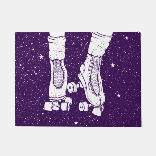 Nachtwalze Skater Fußmatte (Vorderseite)