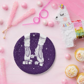 Nachtwalze Skater Pappteller (Party)