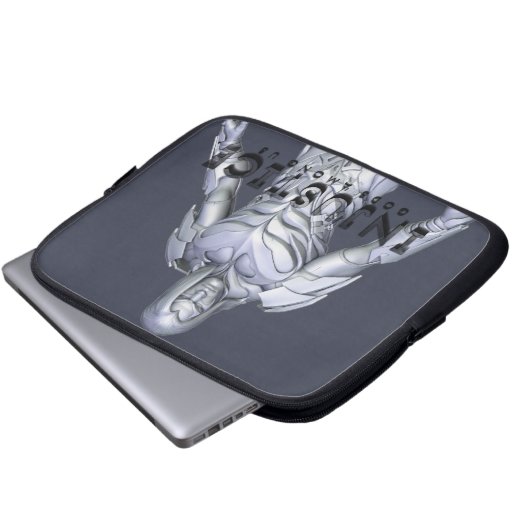 Nachtwender Laptopschutzhülle (Vorne Knopf)