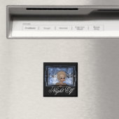 Nachtwintertime Elf Design Magnet (In Situ (Geschirrspüler))