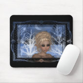 Nachtwintertime Elf Design Mousepad (Mit Mouse)