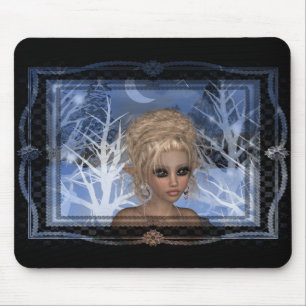 Nachtwintertime Elf Design Mousepad