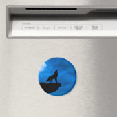 Nachtwolf Magnet (In Situ (Geschirrspüler))