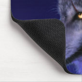 Nachtwolf Mousepad (Ecke)