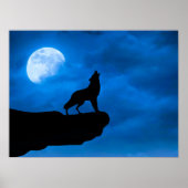 Nachtwolf Poster (Vorne)