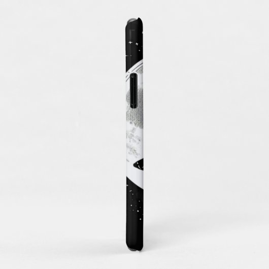 Nachtwolf-Silhouette Case-Mate iPhone Hülle (Hinten/Rechts)