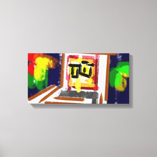 Nachtwolke Leinwanddruck (Vorderseite)