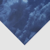 Nachtwolken mit Mond - Gewebepapier Seidenpapier (Ausschnitt)