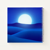 Nachtwüste Notizblock (Rückseite)