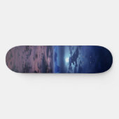 Nachtwüste Vollmond Skateboard (Horizontal)
