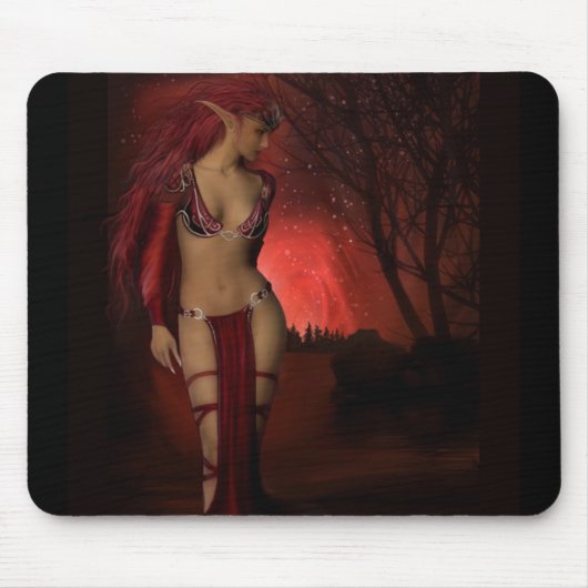 Nachtwut - feenhafter Mousepad (Vorne)