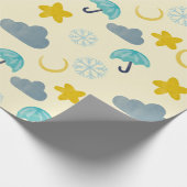 Nachtzeit Geschenkpapier (Ecke)