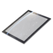 Nachtzeit in Nordeuropa Notizblock (angewinkelt)