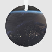 Nachtzeit in Nordeuropa Ornament (Rückseite)