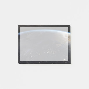 Nachtzeit in Nordeuropa Post-it Klebezettel