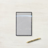 Nachtzeit in Nordeuropa Post-it Klebezettel (Auf Schreibtisch)