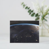 Nachtzeit in Nordeuropa Postkarte (Stehend Vorderseite)