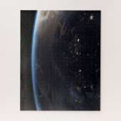 Nachtzeit in Nordeuropa Puzzle (Vertikal)