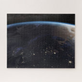 Nachtzeit in Nordeuropa Puzzle (Horizontal)