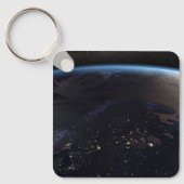 Nachtzeit in Nordeuropa Schlüsselanhänger (Vorderseite)