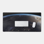 Nachtzeit in Nordeuropa Schreibtischunterlage (Tastatur & Maus)