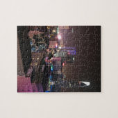 Nachtzeit-Stadtbild von Ho Chi Minh Stadt. Puzzle (Horizontal)