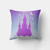 Nachtzeit-träumerisches Schloss im Kissen (Rückseite)