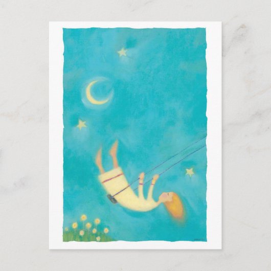 Nachtzeitschwingen Postkarte (Vorderseite)