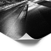 Nachtzug Fotodruck (Ecke)