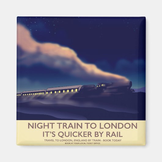 Nachtzug nach London. Magnet (Vorne)