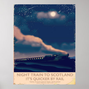 Nachtzug nach Schottland Poster