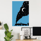 Nachtzug Poster (Heimbüro)