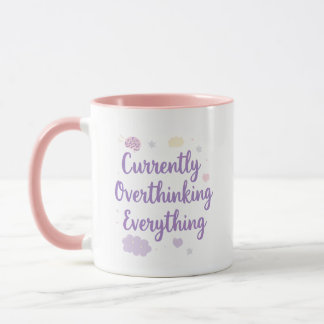 Nachvollziehbarer Text über derzeitiges Überdenken Tasse