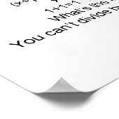 Nachweis 1+1=1 poster (Ecke)