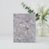 Nachweis des Herbstes - leaf card Postkarte (Stehend Vorderseite)