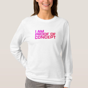 Nachweis des Konzepts T-Shirt