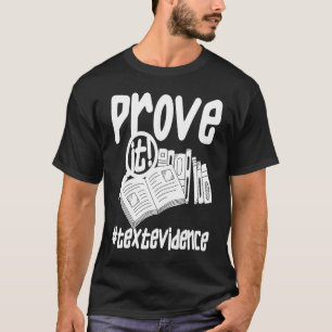 Nachweis für die Vorlage des Textes bis 2013 Lehre T-Shirt
