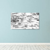 Nachweis von Schutzmaßnahmen Leinwanddruck (Insitu (Holzboden))