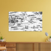 Nachweis von Schutzmaßnahmen Leinwanddruck (Insitu (Wohnzimmer))