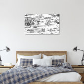 Nachweis von Schutzmaßnahmen Leinwanddruck (Insitu (Schlafzimmer))