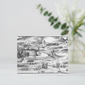 Nachweis von Schutzmaßnahmen Postkarte (Stehend Vorderseite)