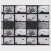 Nachweise für Außerirdischen und Ufos von Außerird Geschenkpapier (Flach)