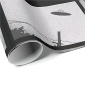 Nachweise für Außerirdischen und Ufos von Außerird Geschenkpapier (Rolleneckpunkt)