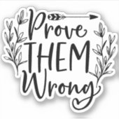 Nachweisen, dass sie falsch angebracht sind aufkleber (Vorderseite)