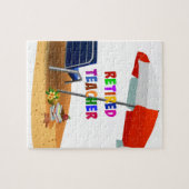 Nachwuchslehrer, Beach Scene (überarbeitet) Puzzle (Horizontal)