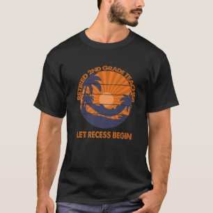 Nachwuchslehrer der zweiten Klasse Tropical Re T-Shirt