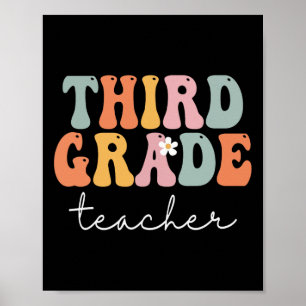Nachwuchslehrer Groovy Vintager erster Tag Poster