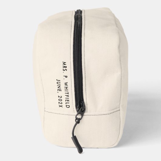 Nachwuchslehrer Leiter Schulversicherung Custom Waschbeutel (Rechts)