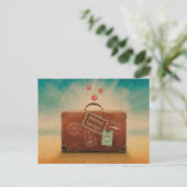 Nachwuchslehrer, mehr Zeit für Reisen Postkarte (Stehend Vorderseite)