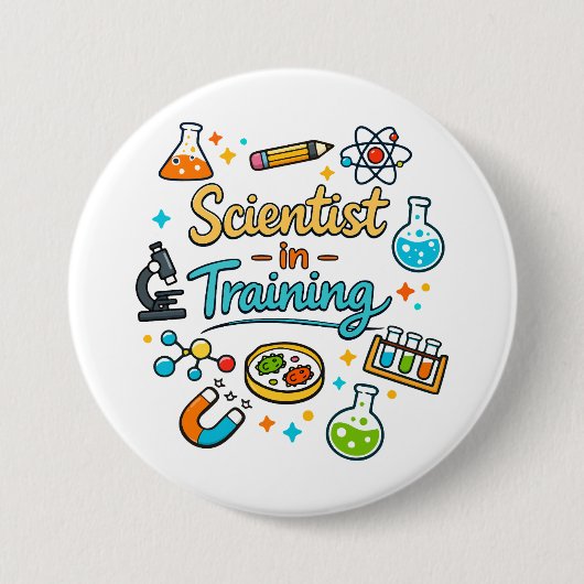 Nachwuchswissenschaftler-Einladung Button (Vorderseite)